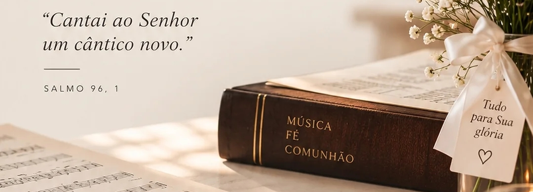 "Cantai ao Senhor um cântico novo." — Salmo 96, 1